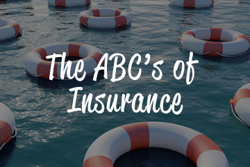 life preservers floating in the water The ABCs of Insurance